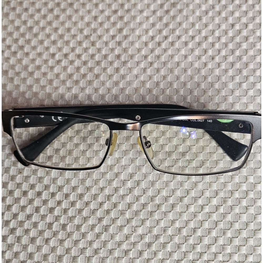 Police VPL601K Matte Black Half-Rim Eyeglass Frames | Size 54-18-140